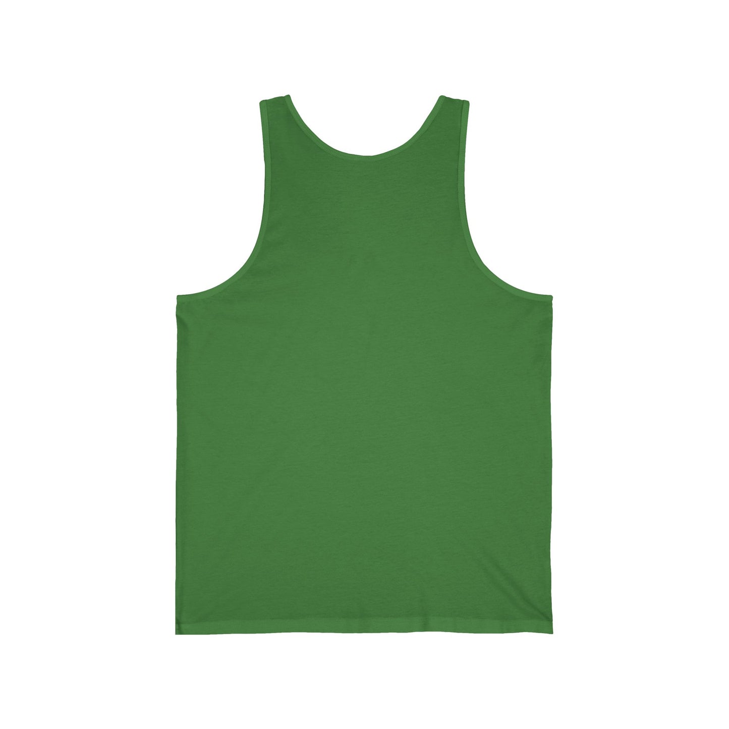 Unisex Jersey Tank - Double Portion - 2 Kings 2:9-12 (White Letters)