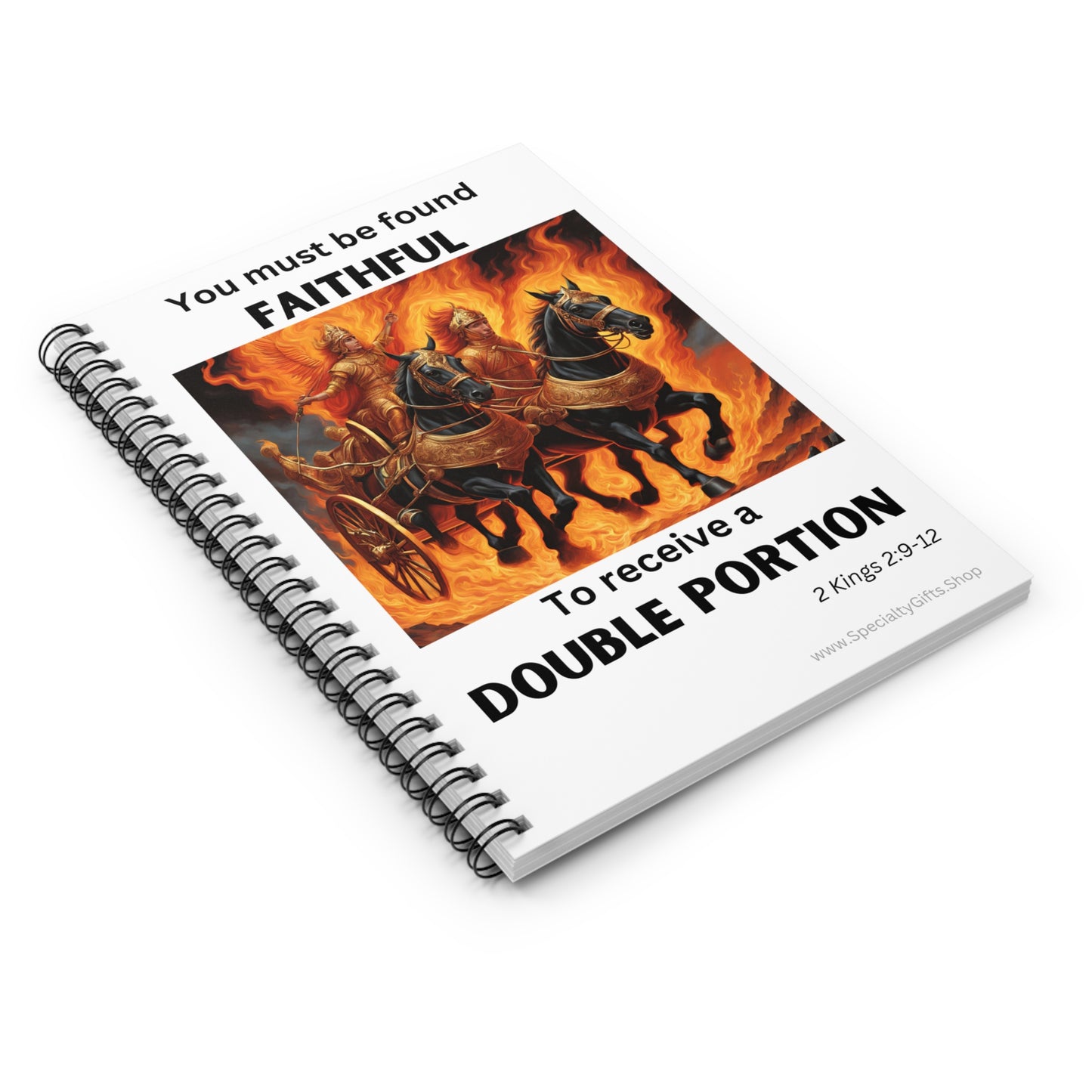 Notebook - Double Portion - 2 Kings 2:9-12