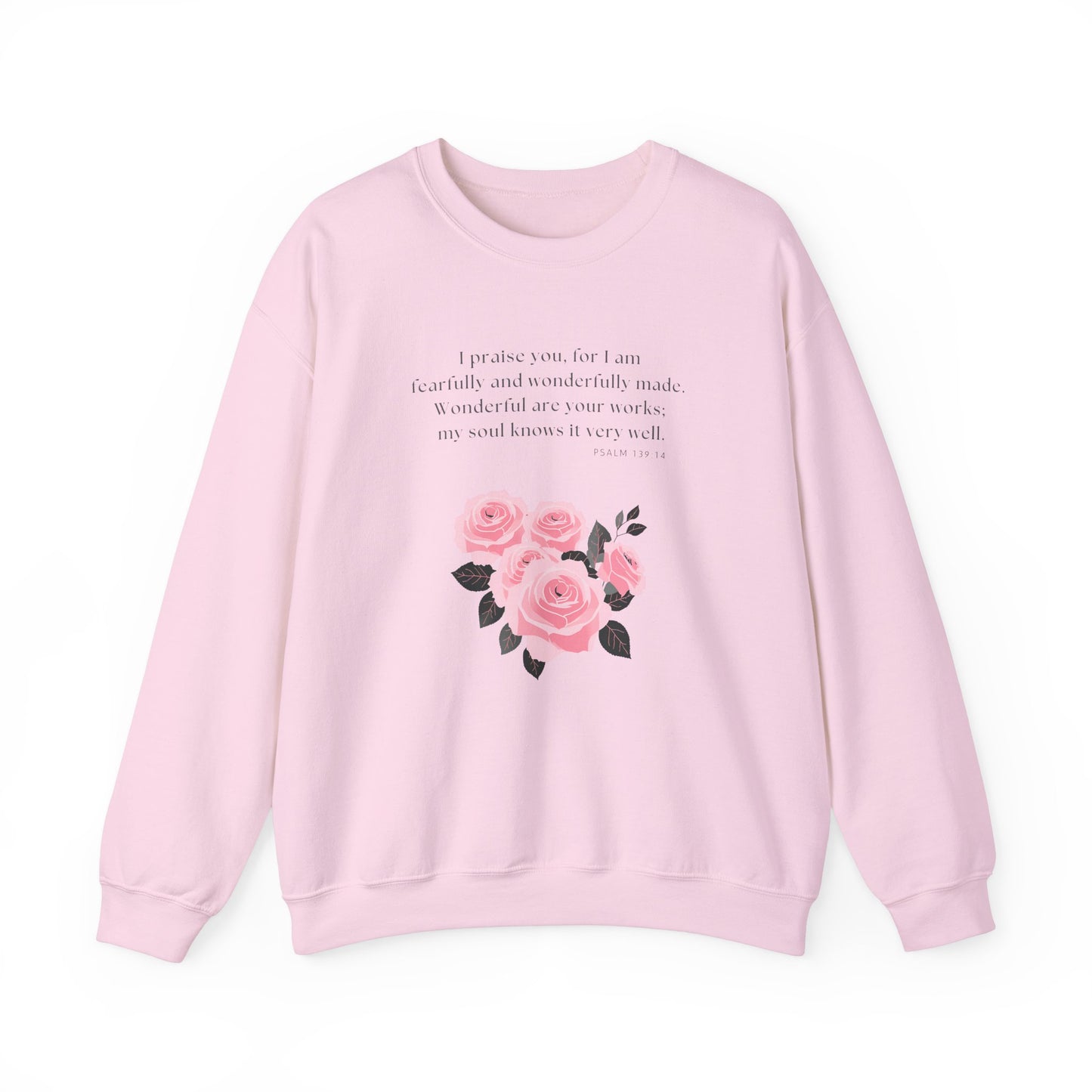 Unisex Heavy Blend™ Crewneck Sweatshirt - Psalm 139:14