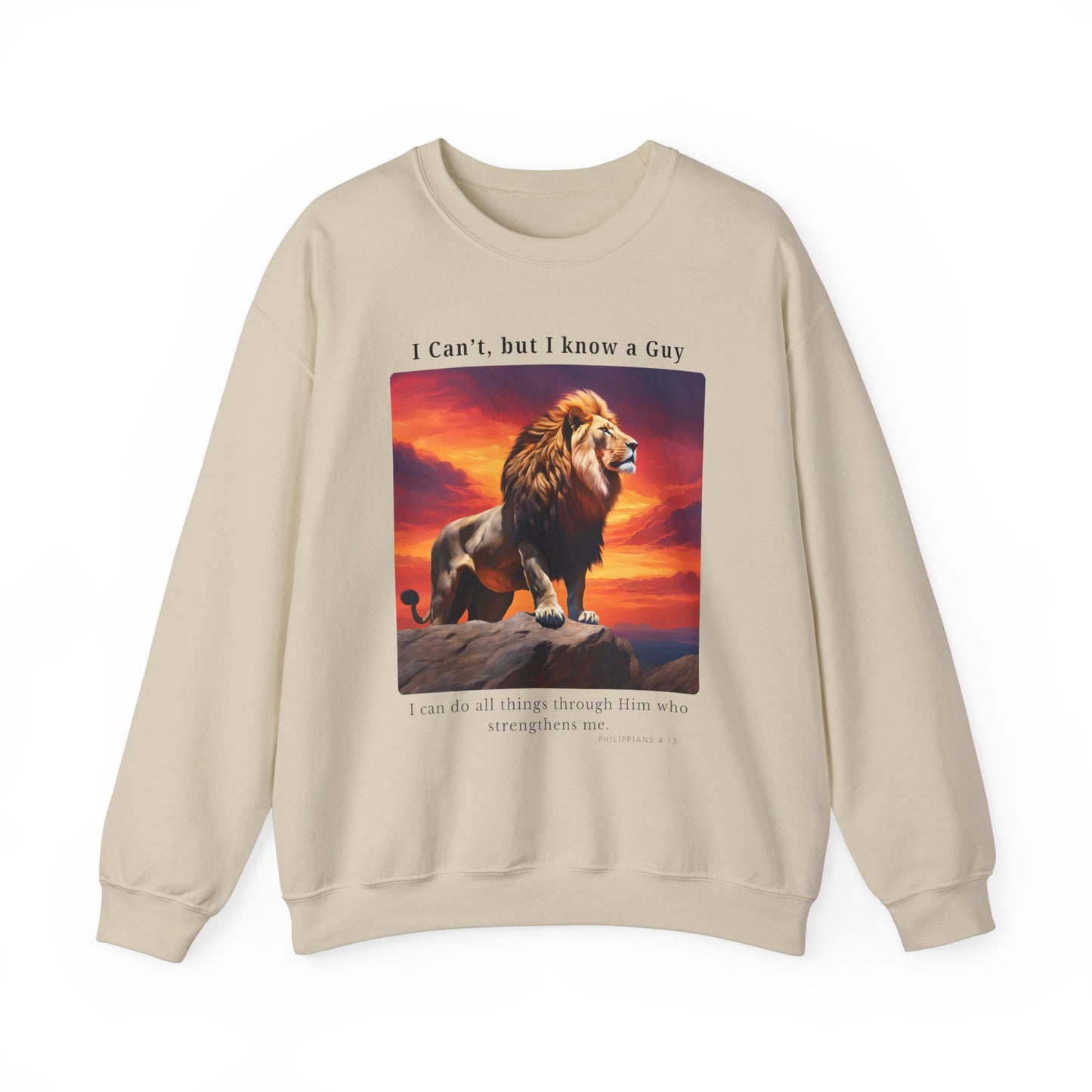 Unisex Heavy Blend™ Crewneck Sweatshirt - Philippians 4:13