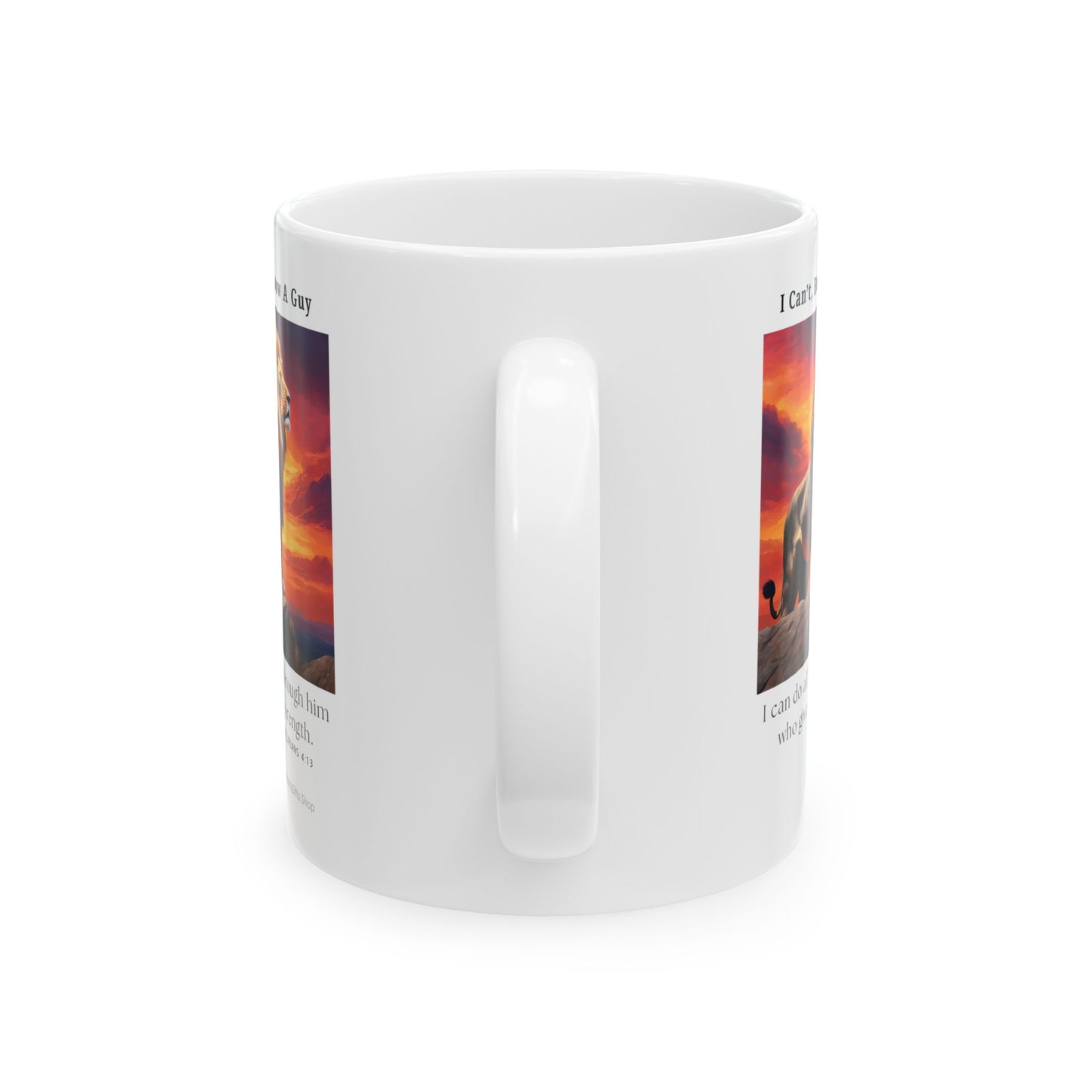 Ceramic Mug, (11oz, 15oz) - Philippians 4:13