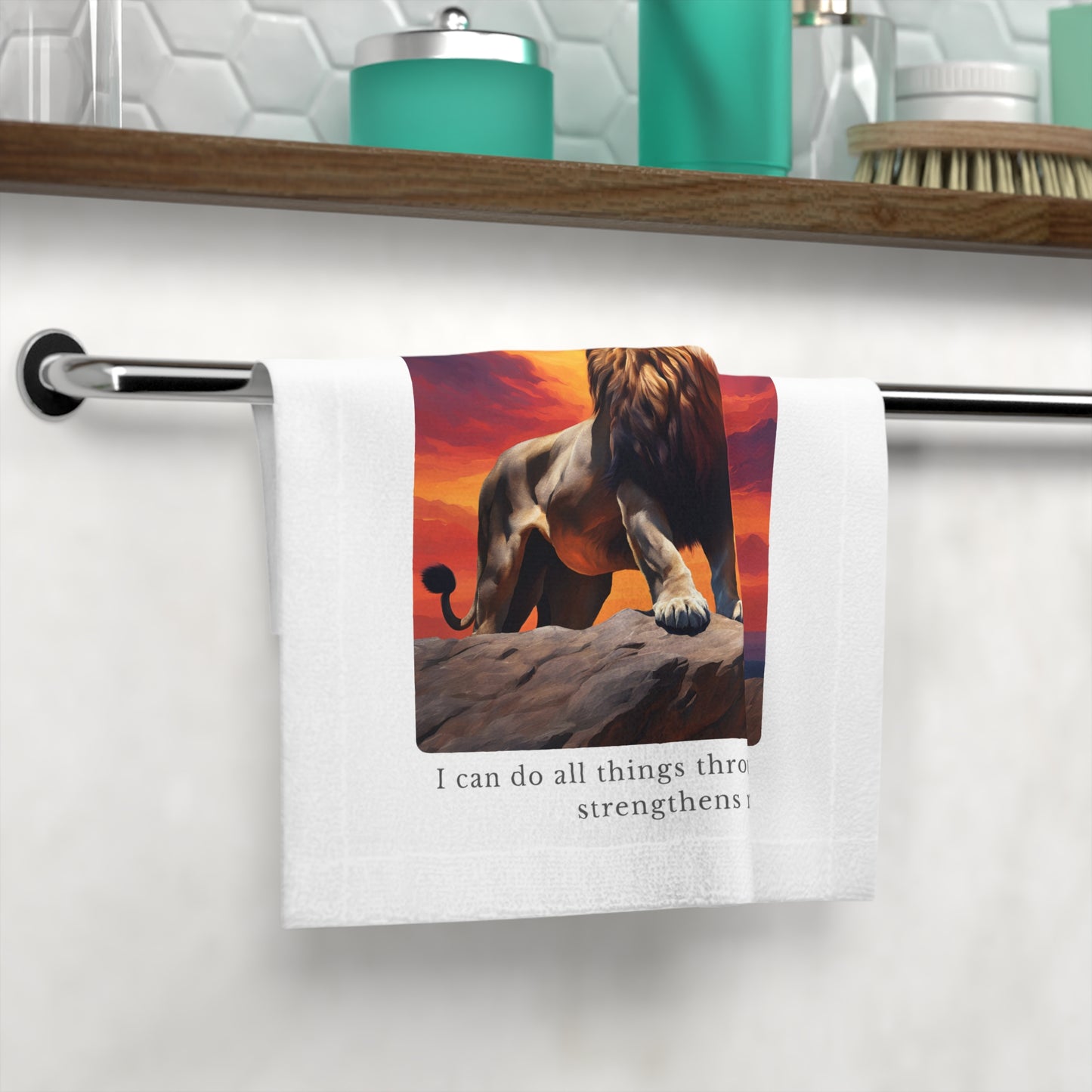 Face Towel - Philippians 4:13