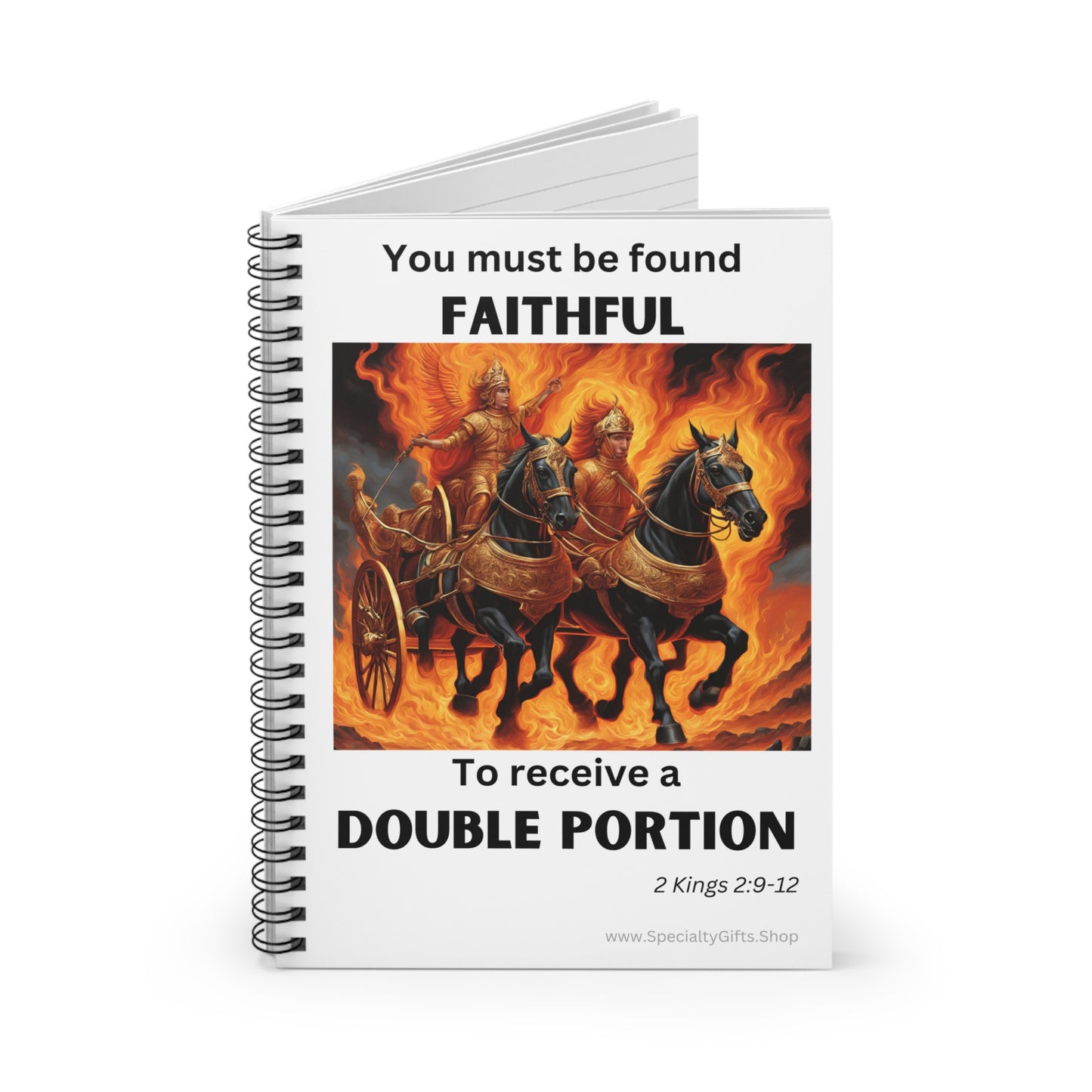 Notebook - Double Portion - 2 Kings 2:9-12