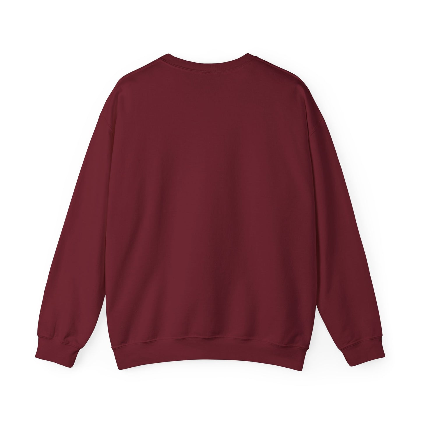 Unisex Heavy Blend™ Crewneck Sweatshirt - Double Portion - 2 Kings 2:9-12 (White Letters)