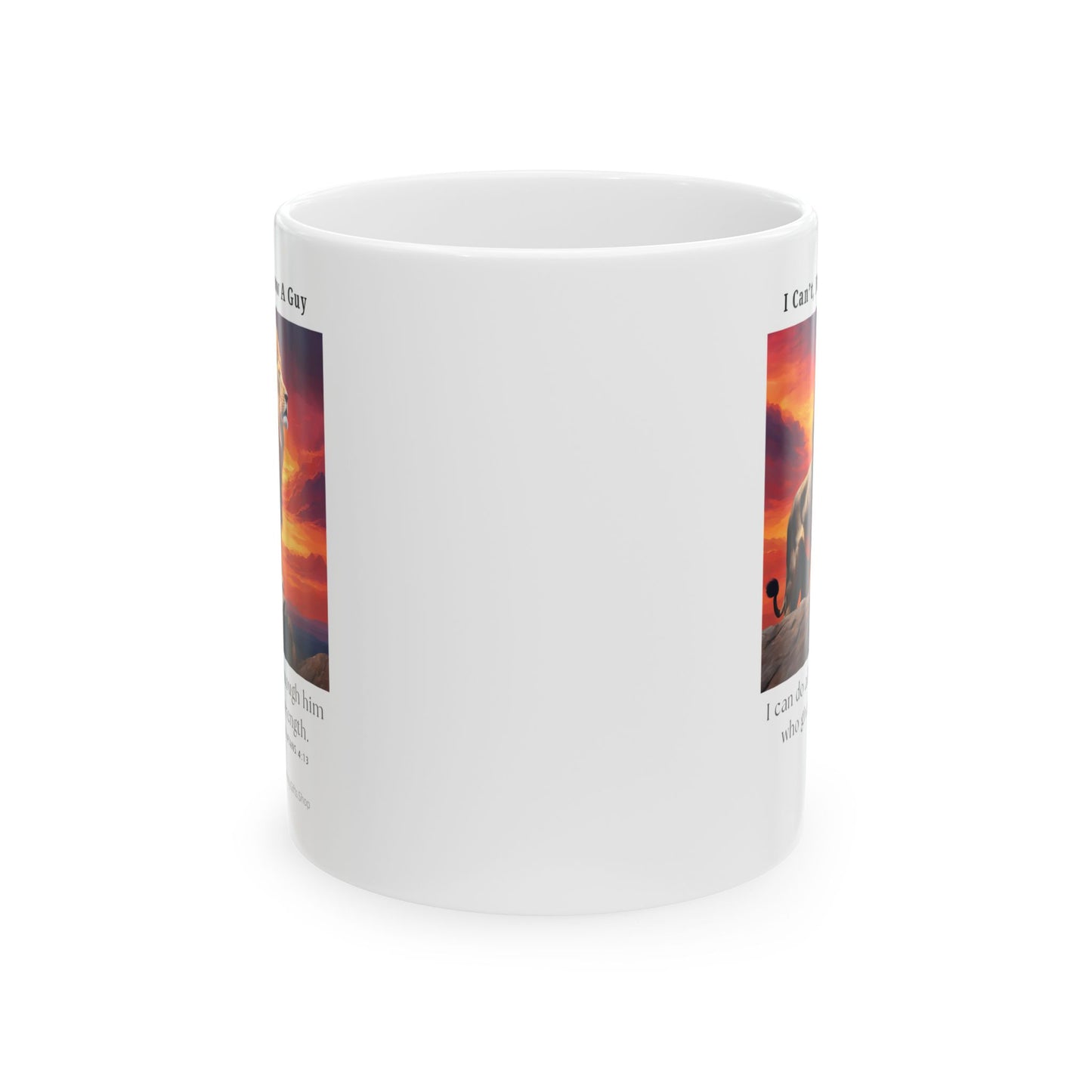 Ceramic Mug, (11oz, 15oz) - Philippians 4:13