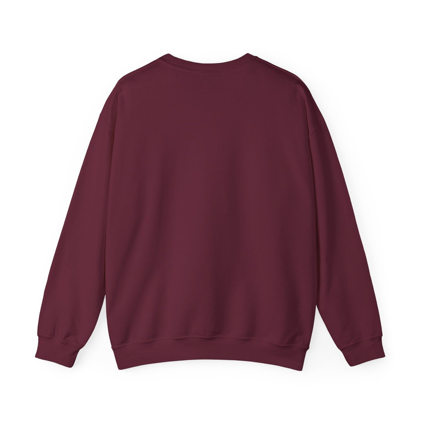 Unisex Heavy Blend™ Crewneck Sweatshirt - Double Portion - 2 Kings 2:9-12 (White Letters)