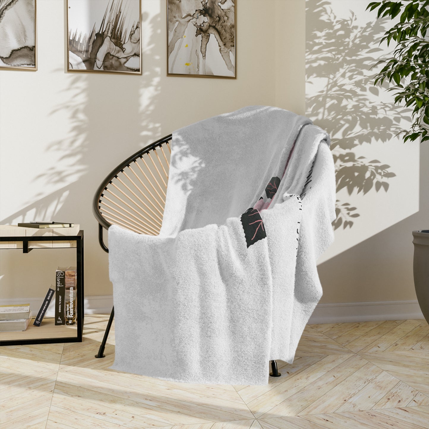Velveteen Microfiber Blanket - Psalm 139:14