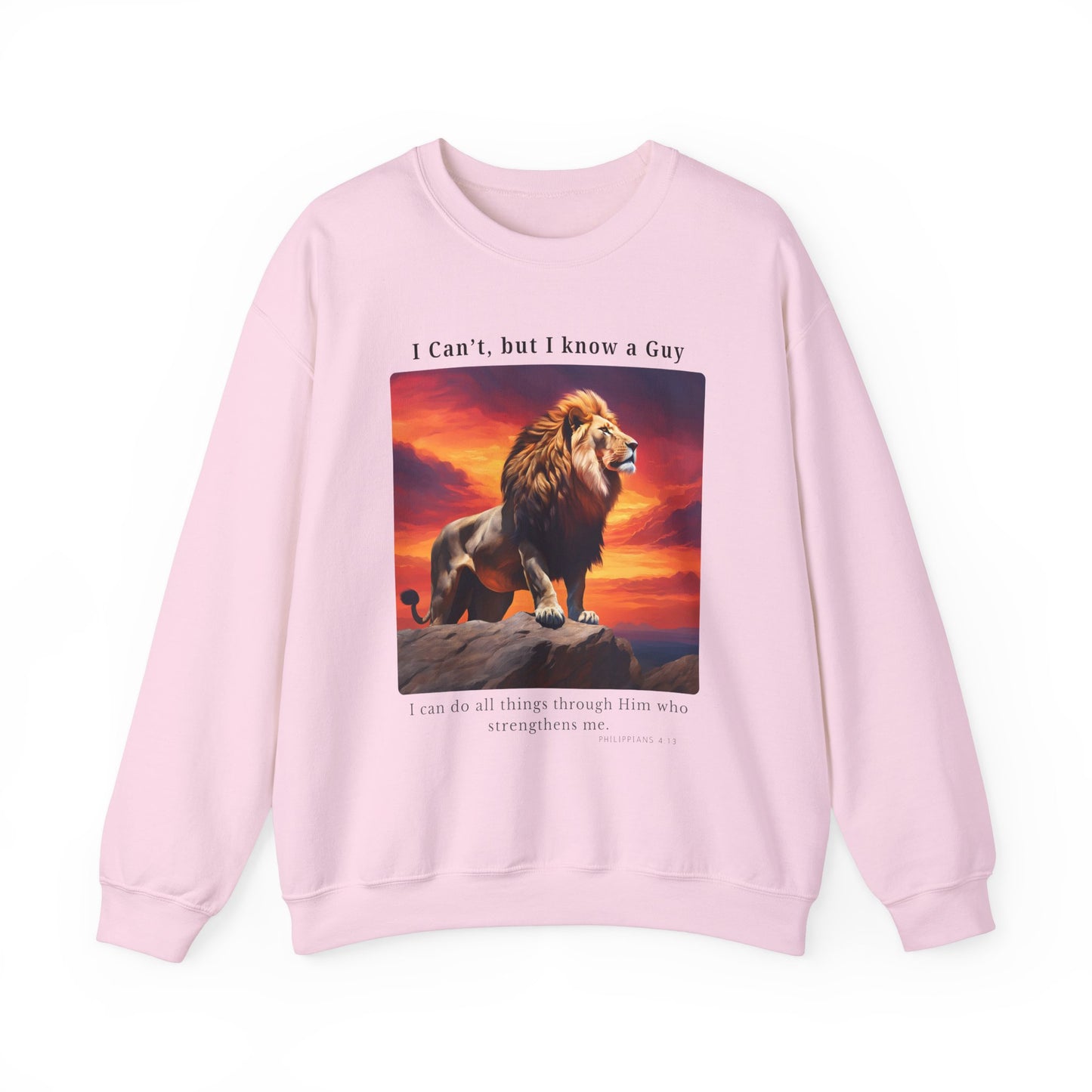Unisex Heavy Blend™ Crewneck Sweatshirt - Philippians 4:13