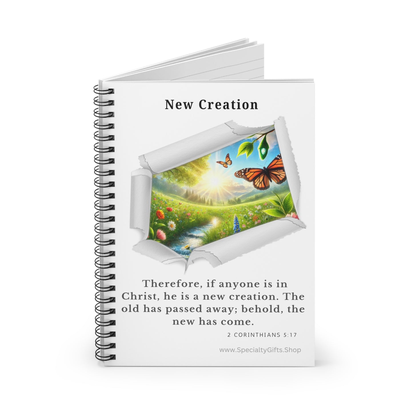 Notebook - New Creation - 2 Corinthians 5:17