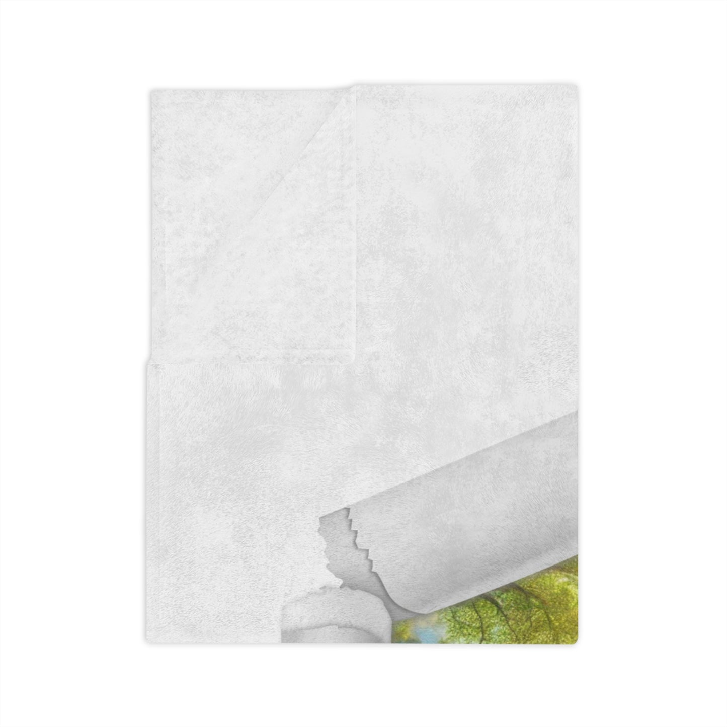 Velveteen Microfiber Blanket - New Creation - 2 Corinthians 5:17