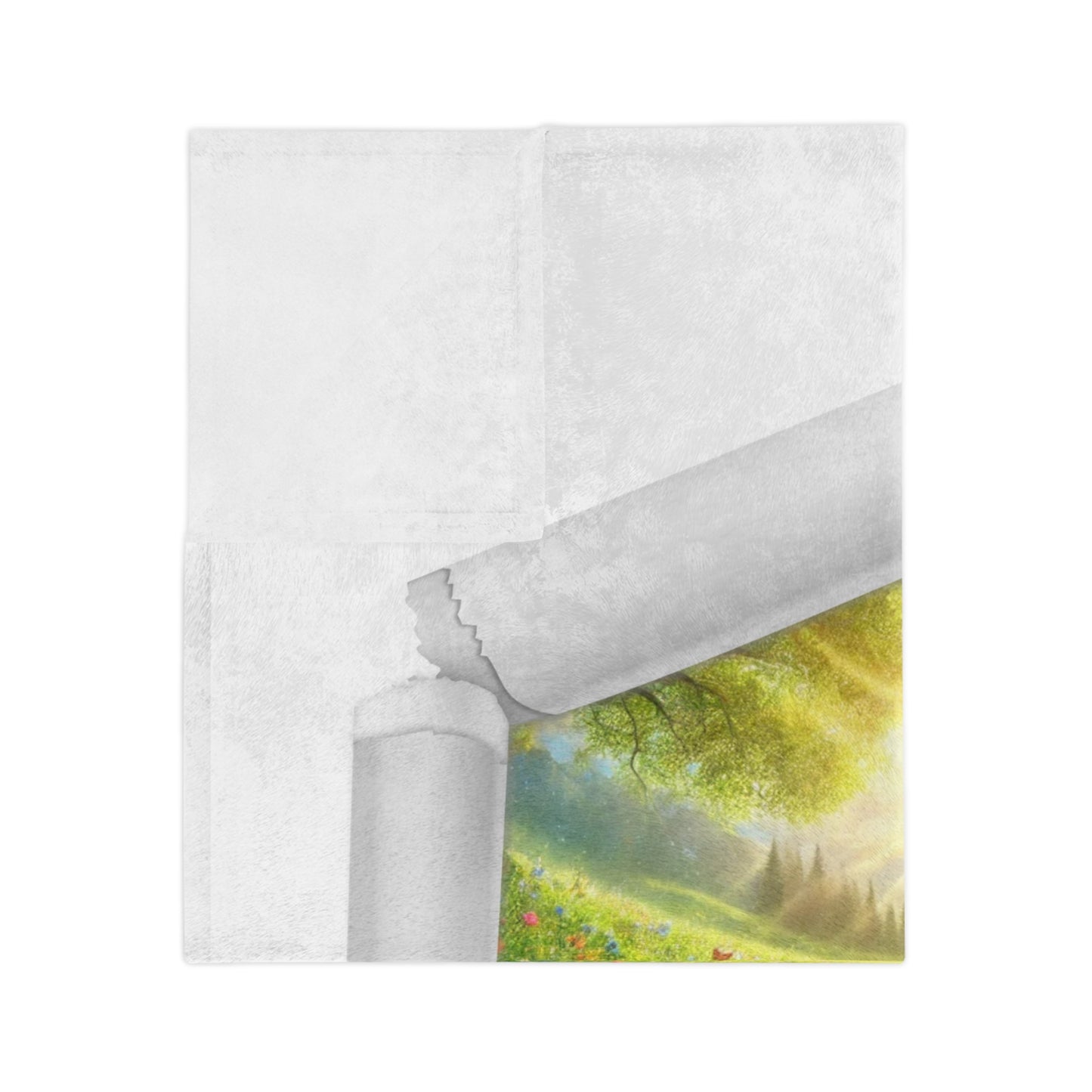 Velveteen Microfiber Blanket - New Creation - 2 Corinthians 5:17