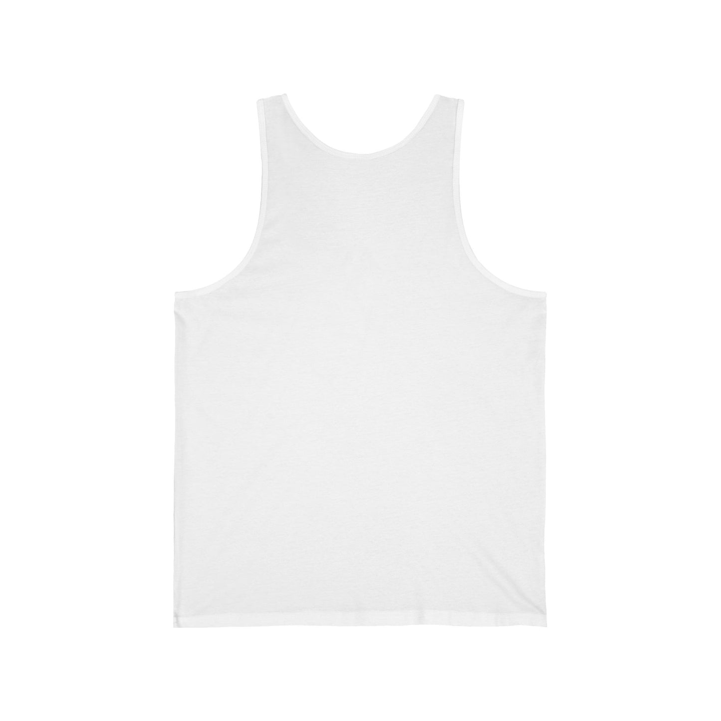 Unisex Jersey Tank - I Know A Guy - Philippians 4:13 (White)