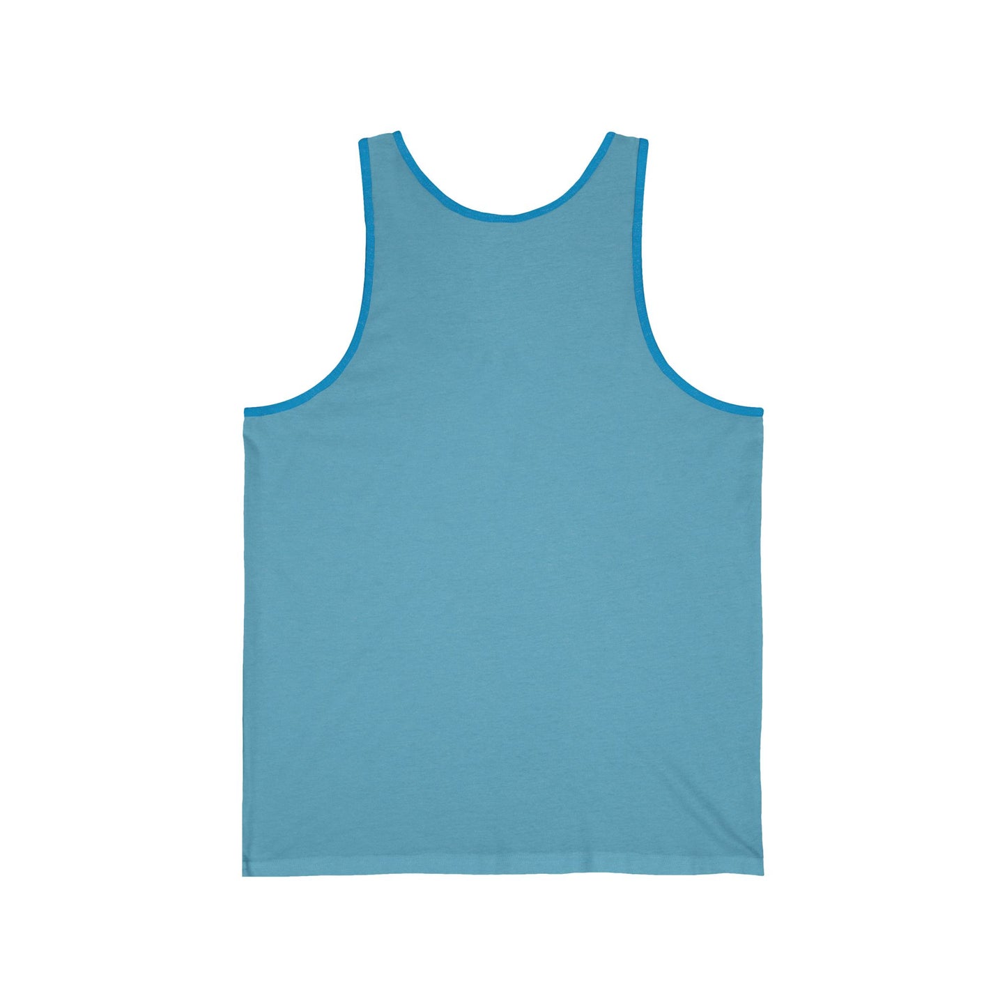 Unisex Jersey Tank - Double Portion - 2 Kings 2:9-12 (White Letters)
