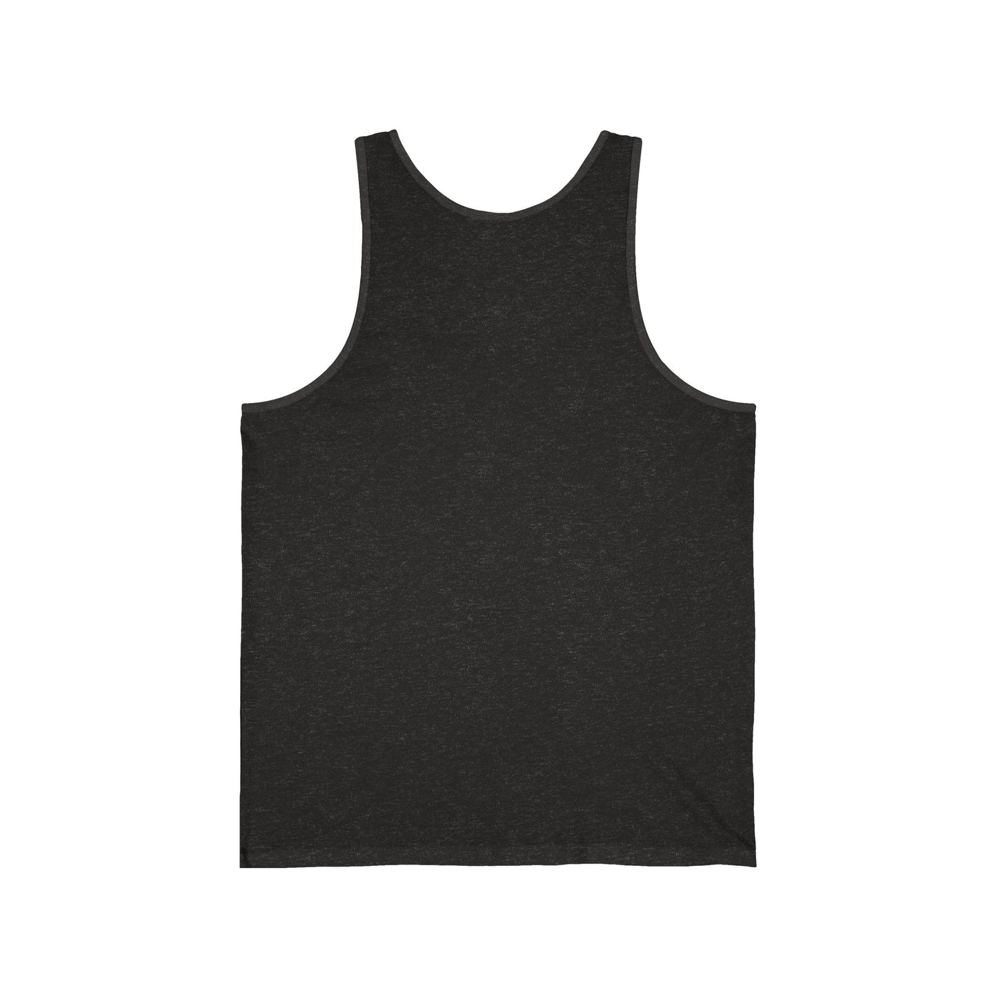 Unisex Jersey Tank - Double Portion - 2 Kings 2:9-12 (White Letters)