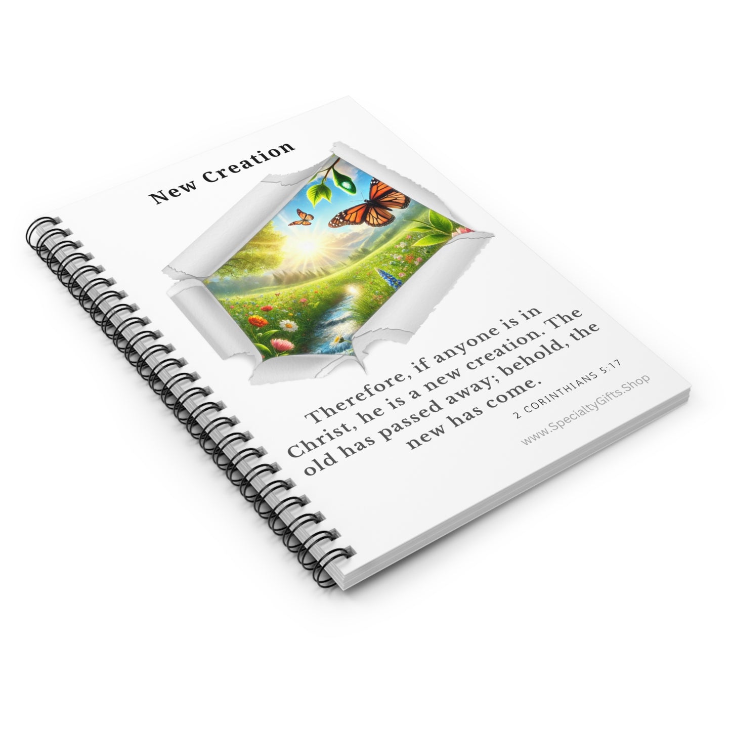 Notebook - New Creation - 2 Corinthians 5:17